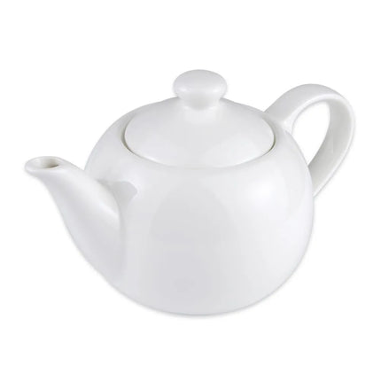Bình Trà Royal Rideau Libbey 905356903 Nắp Núm Tay Cầm Vòng Sứ Trắng 414 ml