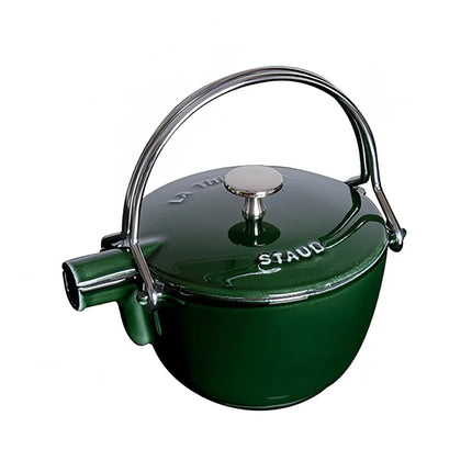 Bình Trà Tròn Staub 1004032 Gang Tráng Men Màu Xanh Lá 946 ml