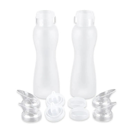 Bộ 12 Chai Đựng Sốt Salad/Nước Ép GET SDB-32-PC-2 - Nhựa Polycarbonate, Trong Suốt