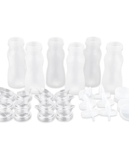 Bộ 30 Chai Đựng Sốt Salad/Nước Ép GET SDB-16-PC-6 - Nhựa Polycarbonate, Mờ, Có Nắp