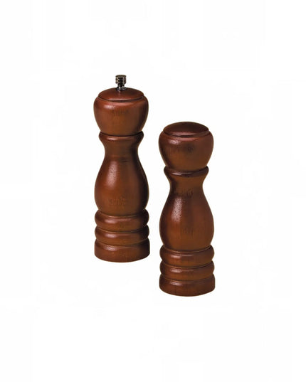 Bộ Cối Xay Muối & Tiêu American Metalcraft WPMS62 Gỗ Mahogany 15.2 cm