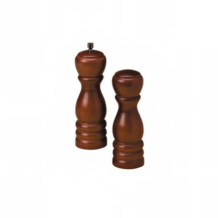 Bộ Cối Xay Muối & Tiêu American Metalcraft WPMS62 Gỗ Mahogany 15.2 cm