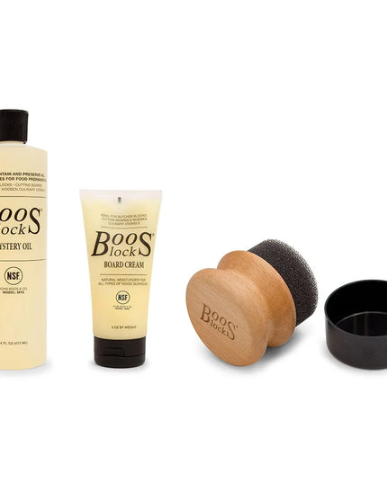 Bộ Dầu & Kem Bảo Dưỡng Boos Mystery John Boos MYSCRMAPP