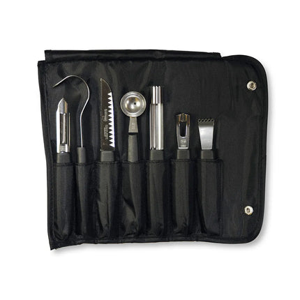 Bộ Dụng Cụ Tỉa Trang Trí Victorinox 7.4012.1, 8 Món - Tay Cầm Nylon Đen