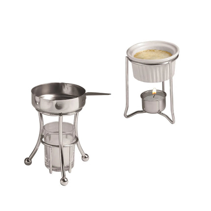 Bộ Hâm Bơ American Metalcraft BWR34 Ramekin 120 ml - Gốm/Chrome
