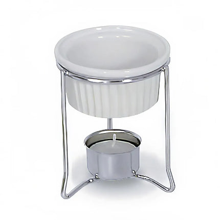 Bộ Hâm Bơ Browne 575767 Nồi Gốm Mạ Chrome