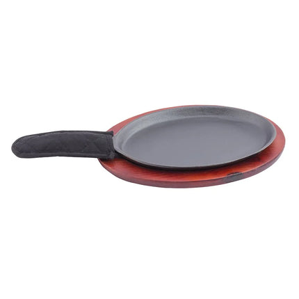 Bộ Khay Fajita Oval Tablecraft FSR3 40.6 x 22.9 cm, Gang