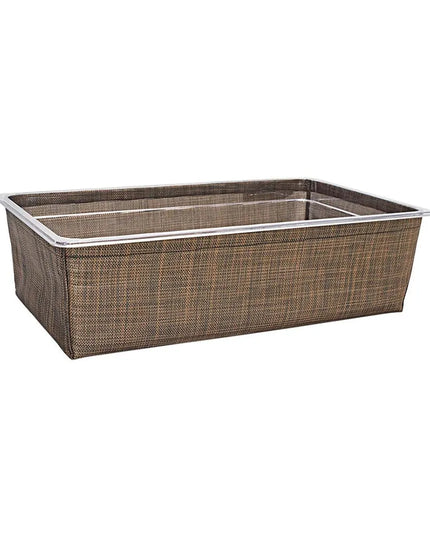 Bộ Khung Đá/Khay Đá Chữ Nhật Front Of The House BHO131COV21 52.7 x 32.4 x 14.6 cm, Vinyl Dệt, Lưới Đồng