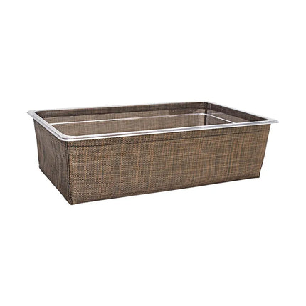 Bộ Khung Đá/Khay Đá Chữ Nhật Front Of The House BHO131COV21 52.7 x 32.4 x 14.6 cm, Vinyl Dệt, Lưới Đồng