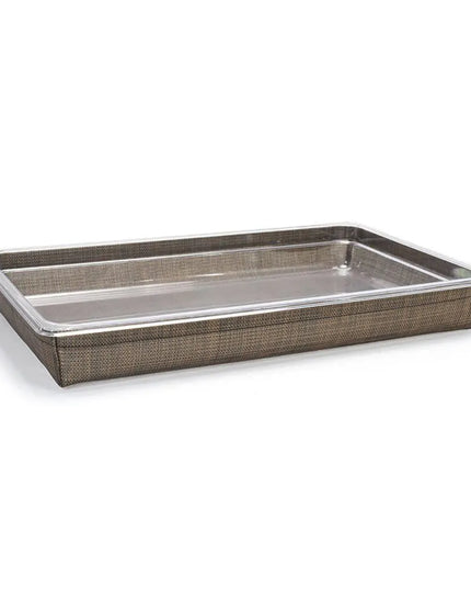 Bộ Khung Đá/Khay Đá Chữ Nhật Front Of The House BHO132COV21 52.7 x 32.4 x 6.4 cm, Vinyl Dệt, Lưới Đồng
