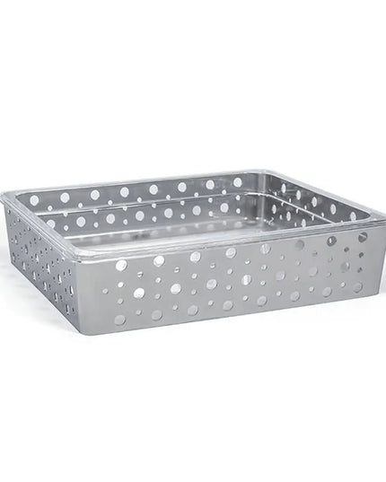 Bộ Khung Đựng Đá Chữ Nhật Kèm Khay Front of the House BHO117BCI20 31.8 cm x 25.4 cm x 7 cm, Sắt
