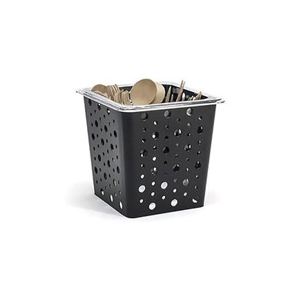 Bộ Ngăn Chia Dao Muỗng Nĩa Front Of The House BHO078BKI21 17.8 x 16.5 x 15.2 cm Inox Đen Nhám