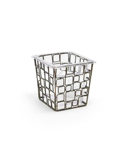 Bộ Ngăn Chia Dao Muỗng Nĩa Front Of The House BHO078GOI21 17.8 x 16.5 x 15.2 cm Sắt Màu Đồng