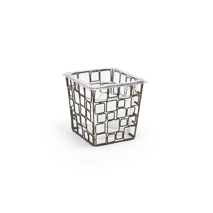Bộ Ngăn Chia Dao Muỗng Nĩa Front Of The House BHO078GOI21 17.8 x 16.5 x 15.2 cm Sắt Màu Đồng