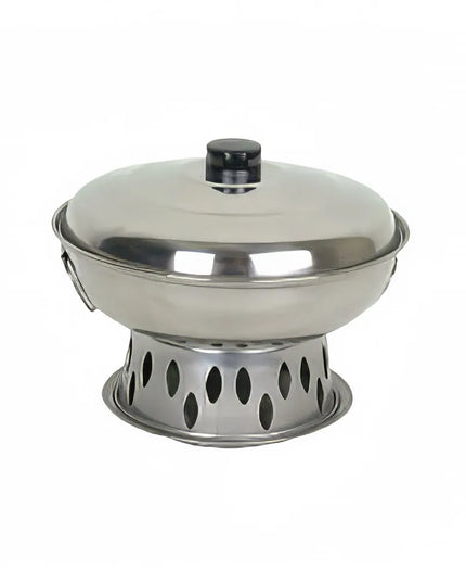 Bộ Nồi Hâm Chảo Tròn Thunder Group SLAL02A 22.9 cm - Thép Không Gỉ