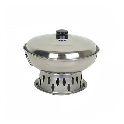 Bộ Nồi Hâm Chảo Tròn Thunder Group SLAL02A 22.9 cm - Thép Không Gỉ