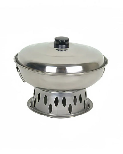 Bộ Nồi Hâm Chảo Tròn Thunder Group SLAL04A 27.9 cm - Thép Không Gỉ