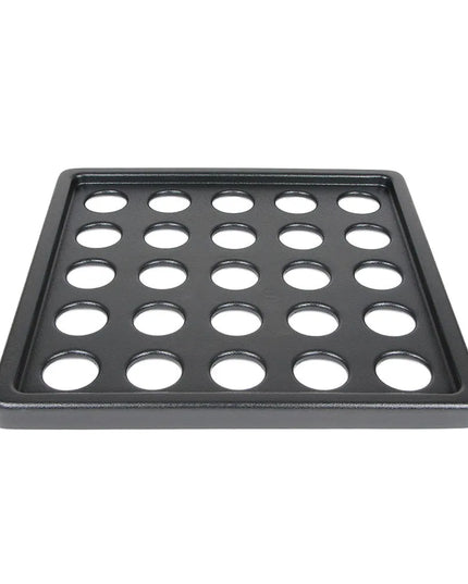 Bộ Rót Đá Vào Ly Cambro 25SWGF110 Camrack® 25 Ngăn Màu Đen