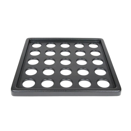 Bộ Rót Đá Vào Ly Cambro 25SWGF110 Camrack® 25 Ngăn Màu Đen