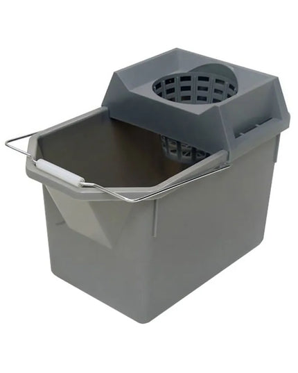 Bộ Xô Và Vắt Cây Lau Nhà Rubbermaid FG619400 STL 14.2 lít - Nhựa/Thép