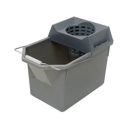 Bộ Xô Và Vắt Cây Lau Nhà Rubbermaid FG619400 STL 14.2 lít - Nhựa/Thép