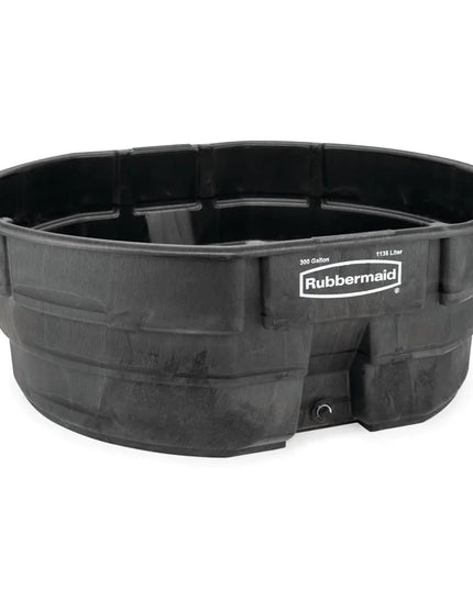 Bồn Chứa Rubbermaid FG424700 BLA 1135.5 lít, Hình Bầu Dục, Nhựa Structural Foam
