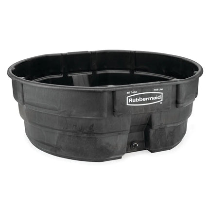 Bồn Chứa Rubbermaid FG424700 BLA 1135.5 lít, Hình Bầu Dục, Nhựa Structural Foam