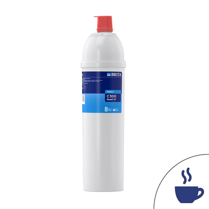 BRITA | Commercial PURITY C300 Quell ST Water Filter Cartridge – Coffee & Vending – 4,000 L @10°dH