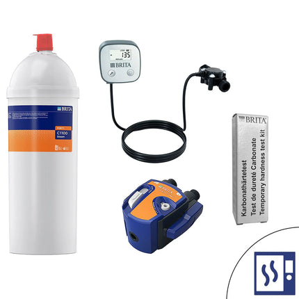 BRITA | PURITY Steam C1100 Water Filter Starter Set – for Combi Ovens - 7,907 L at 10°dH