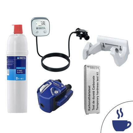 BRITA | Water Filter Starter Set PURITY C150 Quell ST – Coffee & Vending – 2,408 L @ 10 °dH