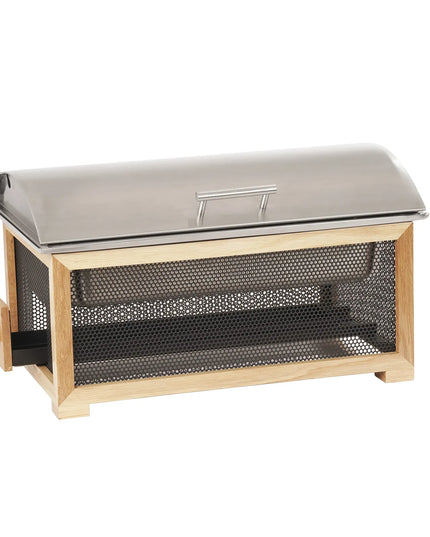 Cal-Mil 22903-115 8 qt Rectangular Chafer w/ Hinged Lid & Chafing Fuel Heat