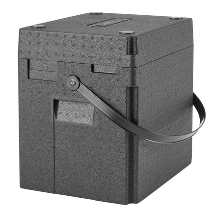 CAMBRO | Cam GoBox® Beverage Carrier – 420×335×420 mm – Black strap