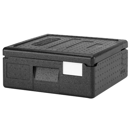 CAMBRO | CAM GOBOX® - insulated pizza delivery box - top-loading - for 2 pizzas - black