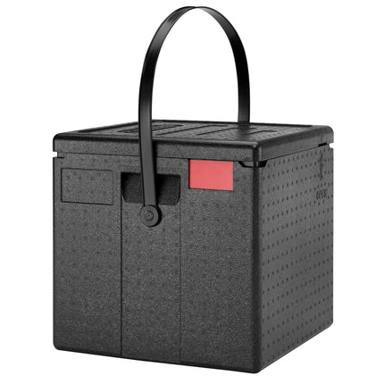 CAMBRO | CAM GOBOX® - insulated pizza delivery box - top-loading - with carry handle - for 8 pizzas - black