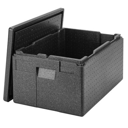 CAMBRO | Cam GoBox® Toploader – 610×430×320 mm – Black – 4h temp hold (1h ice)