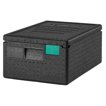 CAMBRO | Cam GoBox® Toploader – GN 1/1 – Black lid – 600×400×257 mm – 4h temperature hold