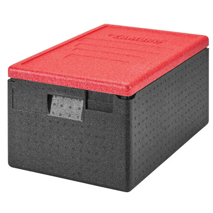 CAMBRO | Cam GoBox® Toploader – GN 1/1, Red Lid – 600×400×316 mm