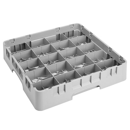 CAMBRO | CAMRACK® Cup & Mug Dishwasher Rack – 20 Compartments – 500×500 mm – Grey – H 101 mm