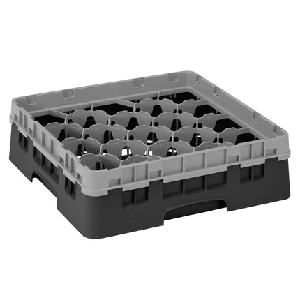 CAMBRO | CAMRACK® Glassware Dishwasher Rack – Black – H 143 mm – For max Ø98 mm