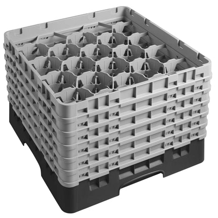 CAMBRO | CAMRACK® Glassware Dishwasher Rack – Black – H 349 mm – For max Ø98 mm