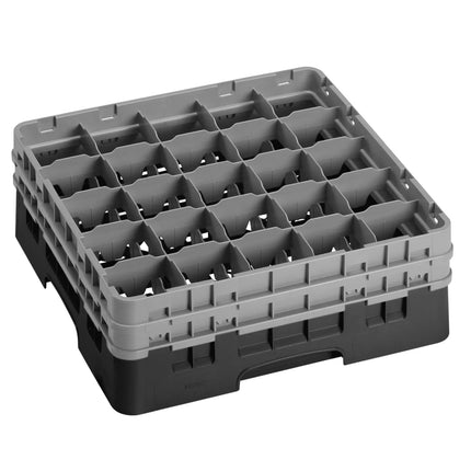 CAMBRO | CAMRACK® Glasswasher Rack – 25 Compartments – 500x500 mm – H 184 mm