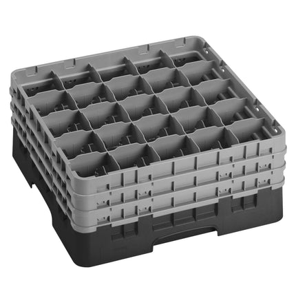 CAMBRO | CAMRACK® Glasswasher Rack – 25 Compartments – 500x500 mm – H 225 mm