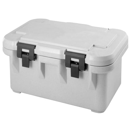 CAMBRO | ULTRA PAN CARRIER® - Ultra Camtainer – Insulated GN 1/1 Food Pan Carrier, Top-Loader – 23.2 L – Granite Grey