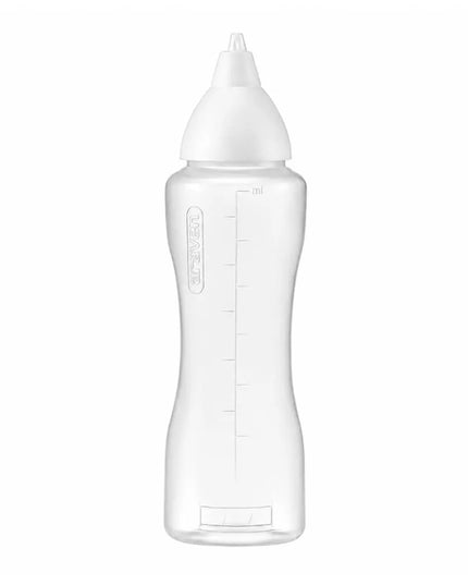 Chai Nhựa Bóp Araven 00556 Nắp Trắng, Thân Trong Suốt 740 ml
