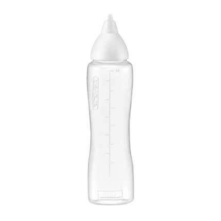 Chai Nhựa Bóp Araven 00557 Nắp Trắng, Thân Trong Suốt 1 l