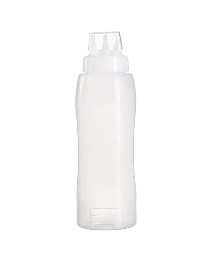 Chai Nhựa Bóp Araven 03378 Nắp Trắng, Thân Trong Suốt 740 ml