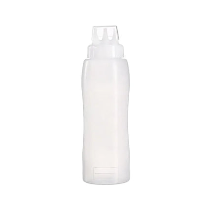 Chai Nhựa Bóp Araven 03378 Nắp Trắng, Thân Trong Suốt 740 ml