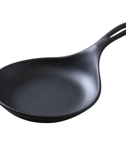 Chảo Melamine Có Tay Cầm Yanco BP-7007 31.8 cm x 17.8 cm, Đen