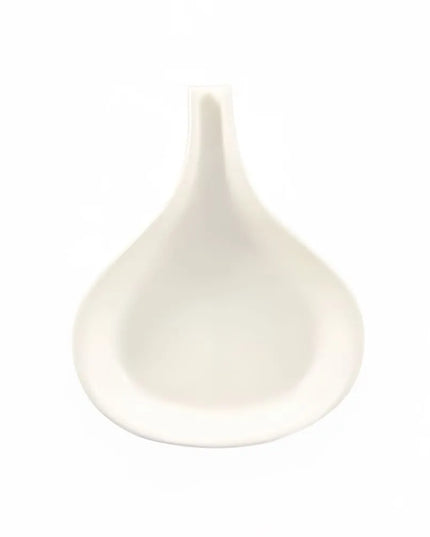 Chảo Phục Vụ CAC FP-12-W Festiware Dáng Quả Lê, Trắng