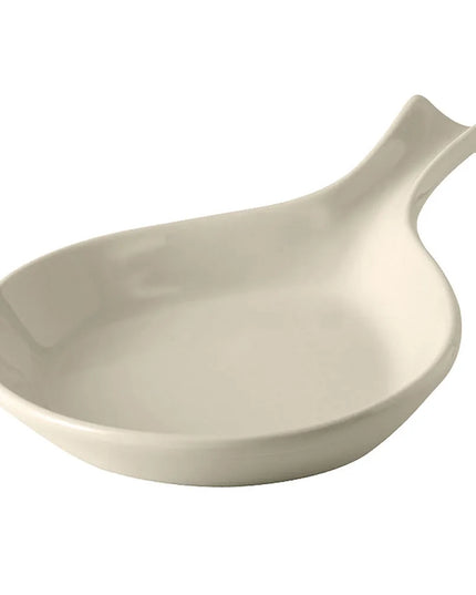 Chảo Phục Vụ DuraTux®© Tuxton BEP-100 354 ml Gốm Sứ, American White/Eggshell